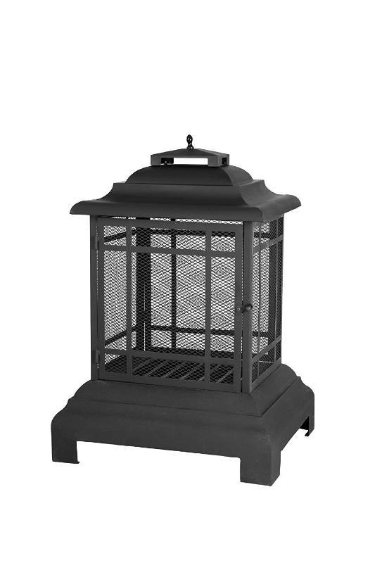 lot 2316 image: Fire Sense Rectangle Pagoda Patio Fireplace (IN BOX)