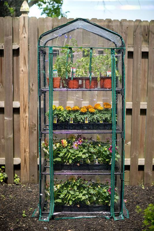 lot 2332 image: Gardman R687 4-Tier Mini Greenhouse