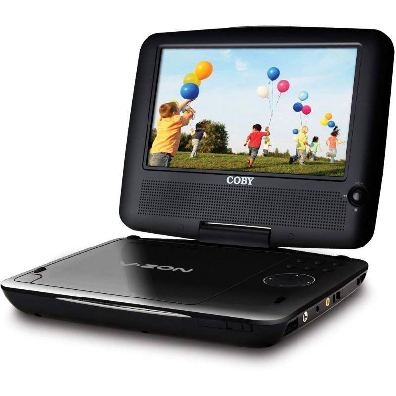 lot 2352 image: Coby TFDVD1029 10 Inch Portable DVD Player