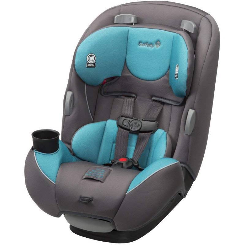 lot 2368 image: Safety 1st Continuum 3-in-1 Convertible Car Seat, Sea Glass Teal
