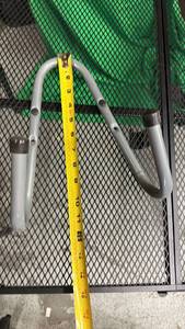 lot 407 image: Double U Hanging Bracket Wall Mount Garage Storage Hook Hose Chair Multi-purpose - Retail $40