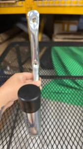 lot 408 image: J Shape Hook for Garage Storage of Rope, Wire, Hose, Equipment and Many Other Items.