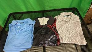 lot 455 image: Set of 3 Polo and Button Up Men��s Shirts Sz M&L - Retail $75