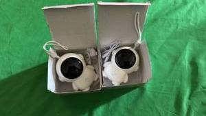 lot 544 image: Rechargeable  Pocket Hand Warmer Set. Astronaut Shaped with Star OnOff Button. - Retail $42