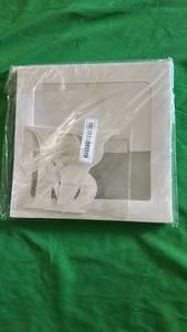 lot 549 image: Baby Boxes with Letters for Baby Shower, 4 Transparent Balloon Boxes with Letters for Gender Reveal Birthday Wedding Baby Shower Decorations (White) - Retail $35