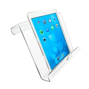 lot 1019 image: Qsxou Treadmill Tablet Holder, Exercise Bike Reading Stand,Acrylic Book Holder, Clear Acrylic Stand for Tablet, Magazines and Books��8.5  9.5  2.8 Inches