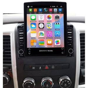 lot 1028 image: Loddery 9.7 Inch Android 13 Car Radio for Dodge RAM 1500 2500 3500 2009 2010 2011 2012 IPS Touch with Wireless & Wired Carplay, Double Din Built-in GPS WiFi DSP Camera MIC 2GB 32GB (232G)