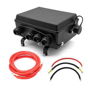 lot 1983 image: MADAT 500A 12V Winch Solenoid Relay Control Contactor Box for 8000lbs-17000lbs Waterproof Pre-Wired Electric Winch Controller Case for ATV UTV SUV 4x4 Vehicles (No Relay, Box Only)