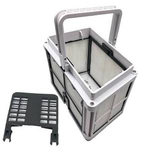 lot 1989 image: deawater 9991460-R1 Ultra Fine Filtration Basket for Dolphin Robotic Pool Cleaners S50, Active 10, Echo, Nautilus CC, Encore, E10, Solo, and Advantage.Maytronics