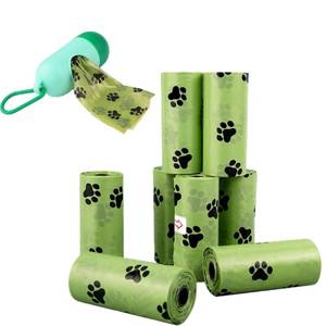 lot 2009 image: Dog Poop Bags rolls, 255 Count (17 Rolls), Sturdy and Biodegradable waste bags for dogs, Cats Litter Bags, Trash Bags, Leak-Proof, Unscented