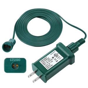lot 2015 image: Meonum LED Power Supply, UL Certification Transformer Replacement Class 2 Power Supply with 3 Meter 2 Pin Extension Cable, Low Voltage Transformer US Plug Adapter for Christmas Tree Light (TS-13W29V)