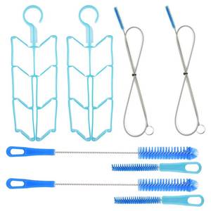 lot 2027 image: J.CARP 2 Sets of Cleaning Kit, Made of Stainless Steel 304, Tough and Enduring