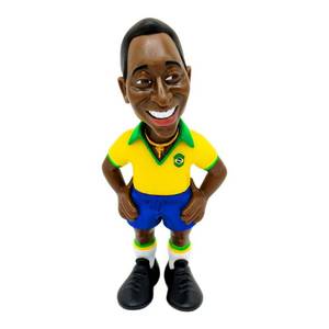 lot 2375 image: MINIX COLLECTIBLE FIGURINES - Sports Collectable 12 cm Figurine, Pele - Brasil 1ST KIT
