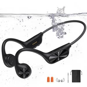 lot 2384 image: Dnniakm Swimming Headphones,Bone Conduction Headphones Bluetooth 5.4,IPX8 Waterproof,32G Memory Sports Headphone,Underwater Headphone with MP3-Player for Swim,Open Earphones for Swimming Running