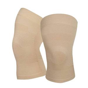 lot 2402 image: Knee Compression Sleeves, 1 Pair, Can Be Worn Under Pants, 20-30mmHg Strong Support Knee Brace for Unisex, Knee Support for Meniscus Tear, Arthritis, Pain Relief, Injury Recovery, Daily Wear, Beige XL
