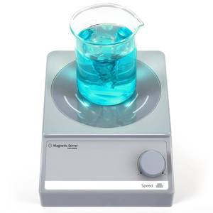 lot 2412 image: ANZESER Magnetic Stirrer wStir Bar, 100 fl.oz Stir Plate, 3000 RPM Magnetic Stir Plate, Magnetic Mixer Grey (No Heating)