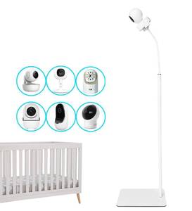 lot 9240 image: GUCHO Baby Monitor Mount Floor Stand Holder Compatible with Hello Baby,Infant Optics DXR-8 Pro,Nanit Pro,UKSUP,Vtech,OKAIDI Baby Monitor, Adjustable Universal Baby Monitor Mount