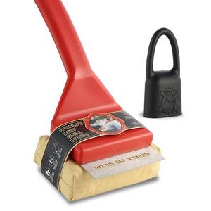 lot 10367 image: Grill Brush Bristle-Free�� Safe BBQ Grill Brush for Gas, Charcoal, Cast Iron & Stainless Grates �� Durable, Heat-Resistant Grill Cleaning Brush with Replaceable Head & Hanging Hook