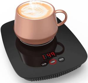 lot 10383 image: nicelucky Coffee Mug Warmer for Desk with Heating Function 25 Watt Electric Beverage Warmer with Adjustable Temperature 131�� 55��or 167�� 75�� (Without Mug)