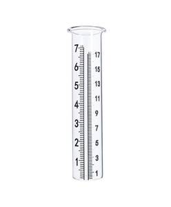 lot 10386 image: Mateda 7inch Glass Rain Gauge Replacement Tubes for Yard Garden Outdoor