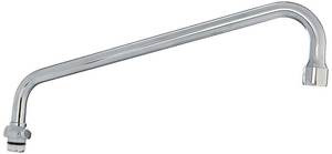lot 10393 image: T&S Brass 062X Swing Nozzle, 12-Inch, Chrome
