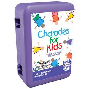 lot 10396 image: Pressman Charades for Kids Snap Box - The No Reading Required Family Game in A Compact Travel Case
