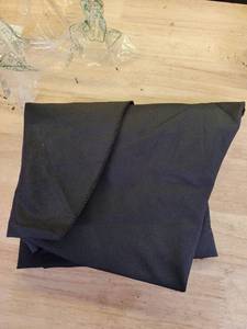 lot 10484 image: Silk Black Tablecloth