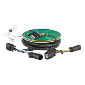 lot 11676 image: CURT 58974 Custom Towed-Vehicle RV Wiring Harness for Dinghy Towing, Fits Select Chevrolet Equinox Without LED Taillights, Black
