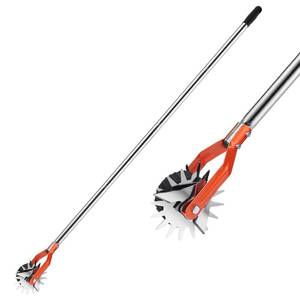 lot 11696 image: Soysehung Edger-Lawn-Tool - Manual Lawn Edger, 67 Inch Sidewalk Edger for Yard Landscaping
