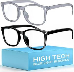 lot 6414 image: livho High Tech Blue Light Glasses - Advanced up to 99% Blue Light Blocking Computer Glasses - Screen Fatigue & UV Protection