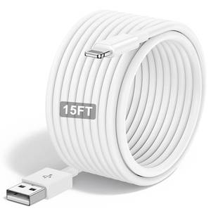 lot 6419 image: Susnwere Extra Long iPhone Charger Cable 15 ft5M,Apple MFi Certified USB to Lightning Cable15 ft, iPhone Fast Charging Cord for Apple iPhone 1414pro13121111Pro11Max XXSXRXS Max87,iPad