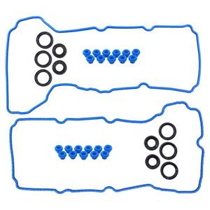 lot 6447 image: NewYall Engine Valve Cover Gasket Kit for Ford Edge Explorer F-150 Mustang Flex Police Interceptor Taurus Transit-150250350 Lincoln Continental MKS MKZ MKT MKX