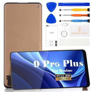 lot 6477 image: for Realme 9 Pro Plus LCD Screen Replacement for Realme 9 Pro Display RMX3392 RMX3393 Touch Screen Digitizer Assembly Repair Parts Kits(Black,Without Frame)