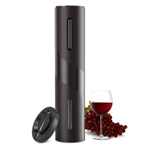 lot 6488 image: COKUNST Electric Wine Opener, Battery Operated Wine Bottle Openers with Foil Cutter, One-click Button Corkscrew Remover for Home Kitchen Party Wedding