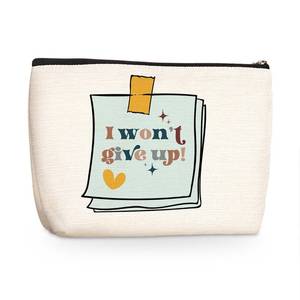 lot 16281 image: Motivational Mental Health Gifts Makeup Bag Mental Health Awareness Positive Affirmations Inspirational Gifts for Women Female Therapist Medical Workers Birthday Friendship Nurse Day Cosmetic Bag