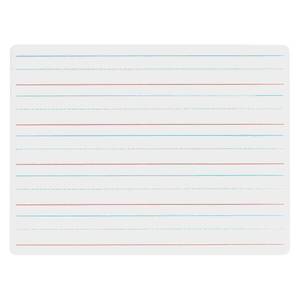 lot 16291 image: Dry Erase Lapboards with Lines - Pack of 1 Lined Whiteboard - 9x12 - Student Single Sided - Improve Childrens Classroom Learning with Portable White Boards