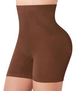 lot 16298 image: Nebility Shapewear Tummy Control Shorts Shapewear Shorts Tummy Control Shaper Shorts High Waisted Coffee, Medium