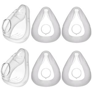 lot 16310 image: 4PCS Replacement Cushion for Airfit F20 (S) w4PCS Mask Liners for Reliable Seal & Extra Comfort, IBEET Replacement Supplies for Airfit F20, Small