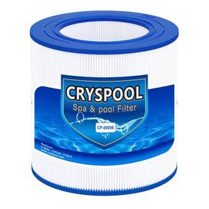 lot 19253 image: Cryspool� 09006 Filter Compatible with CFR-50, PJ50-4, C-9650, FC-1460, 50 Sq. Ft Spa Filter Cartridge, 1 Pack