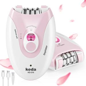 lot 19280 image: Epilator for Women, Epilators with LED Light, 2 Speed Hair Removal Device, Facial Hair Removal for Women, Cordless, Facial Hair Removal Rechargeable, for Epilator Bikini, Face, Arm, Legs, Armpits