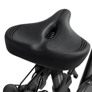lot 20210 image: Oversized Bike Seat for Peloton Bike & Bike, Comfort Seat Cushion Compatible with Peloton, Road or Exercise Bikes, Bicycle Wide Saddle Replacement for Men and Women, Black