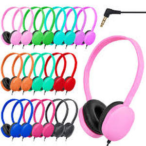 lot 1961 image: ZXQZYM Kids Headphones Bulk 30 Pack for Classroom School Wholesale Earphones Class Set for Students Teens Children and Adult&nbsp