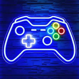 lot 1970 image: Gamer Neon Light (stock image is an approximate)