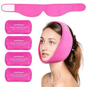 lot 2076 image: Reusable Hot and Cold Gel Pack Face Wrap