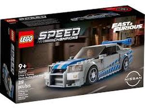 lot 5625 image: LEGO Speed Champions Fast & Furious Nissan Skyline GT-R (R34)