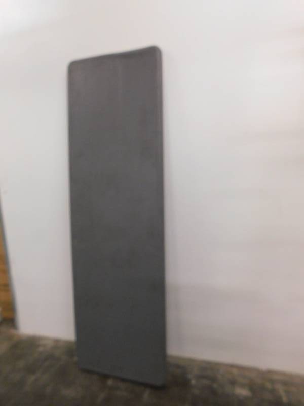 lot 1925 image: 8 Plastic Folding Table Grey minor shipping damage inspect