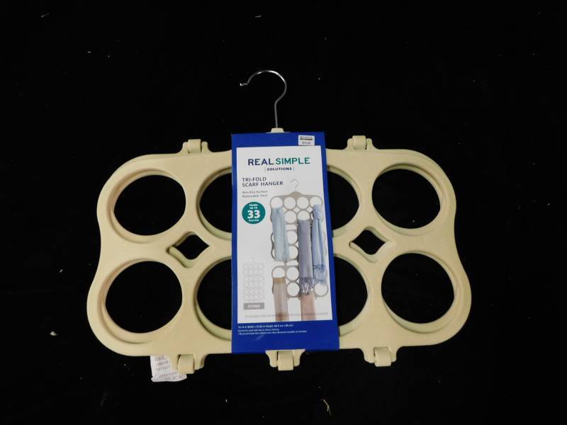 lot 2044 image: Lot of Real Simple Solutins Tri Fold Carf Hangers
