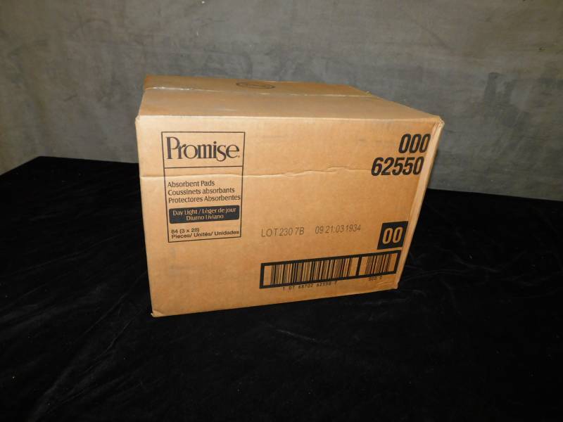lot 2137 image: Case of Promise Absorbent Pads