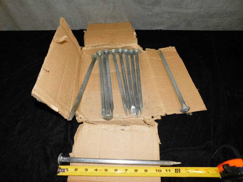 lot 2144 image: Lot of Large Nail Stakes