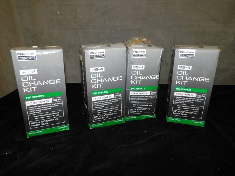 lot 2161 image: Lot of Polaris PS-4 Oil Change Kits
